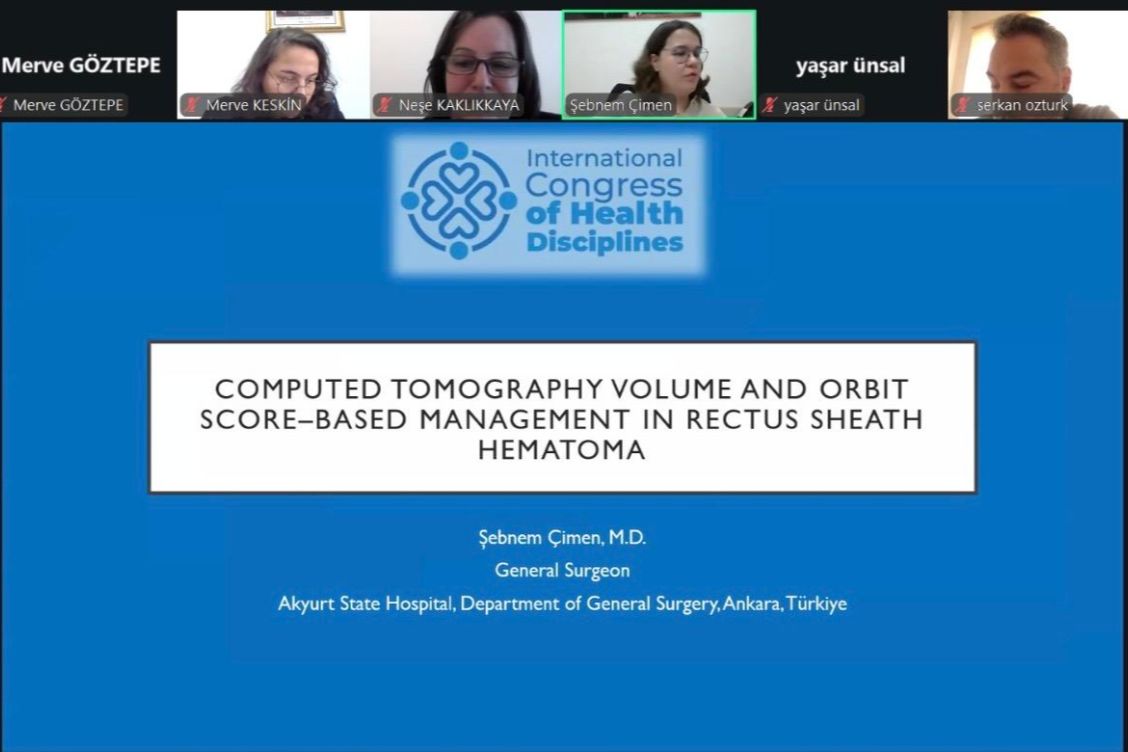 Üniversitemiz Ev Sahipliğinde Uluslararası Kongre: International Health Disciplines Congress